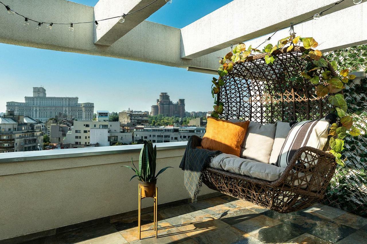 Appartement Qult - Up In The Sky à Bucarest Extérieur photo