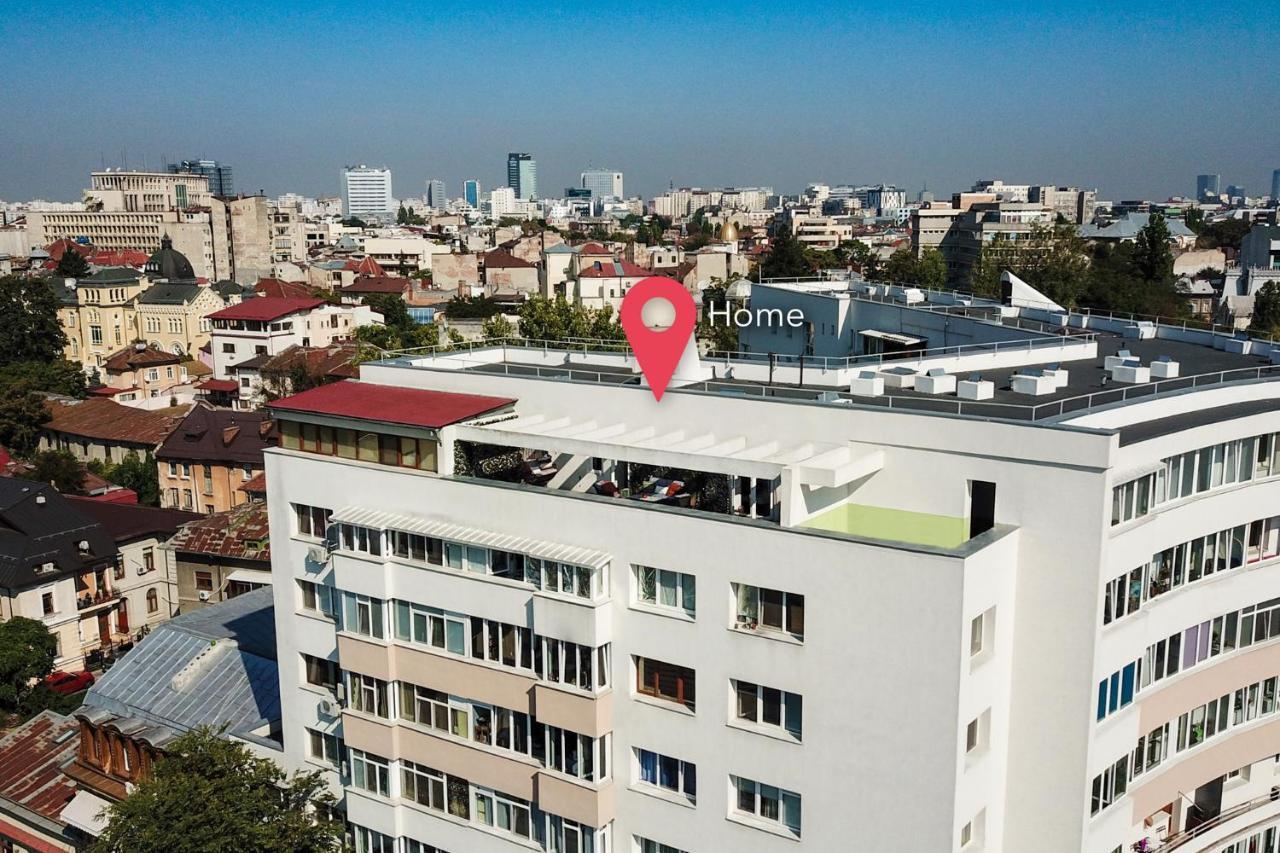 Appartement Qult - Up In The Sky à Bucarest Extérieur photo